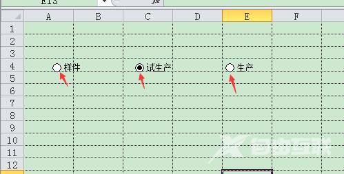 excel如何设置选项按钮？excel中设置选项按钮的方法