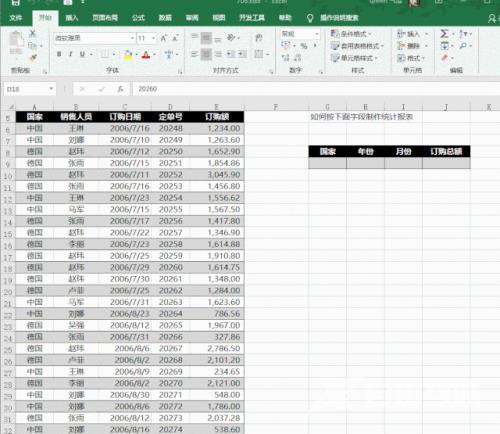 excel制作月报表怎么做_excel制作月报表教程