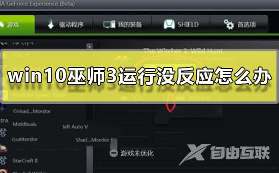 win10巫师3运行没反应怎么办_win10巫师3运行没反应解决教程