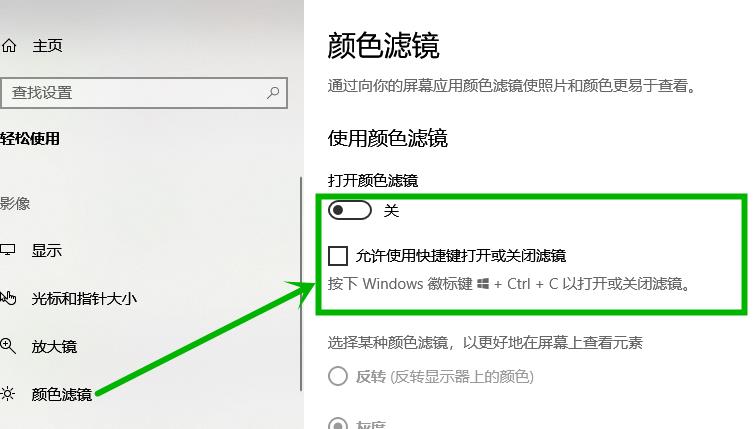 win10变黑白的快捷键是什么_win10变黑白的快捷键