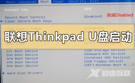 联想thinkpad台式机设置u盘启动的方法步骤教程