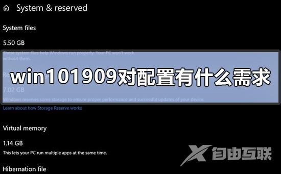 win101909对配置有什么需求_win101909公布的硬件配置需求