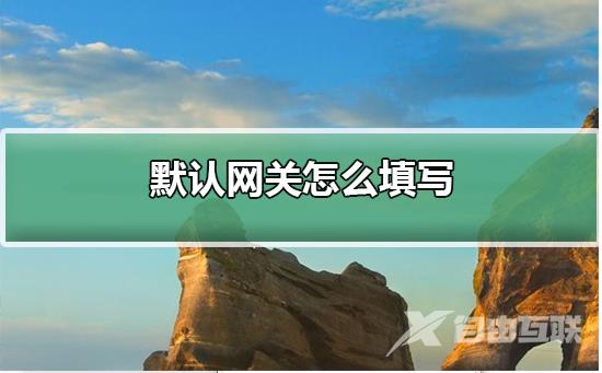 默认网关怎么填写_ 默认网关怎么填写的方法