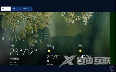 Win8系统中天气应用应该如何使用？