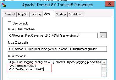 Tomcat服务器配置内存和perm的操作方法