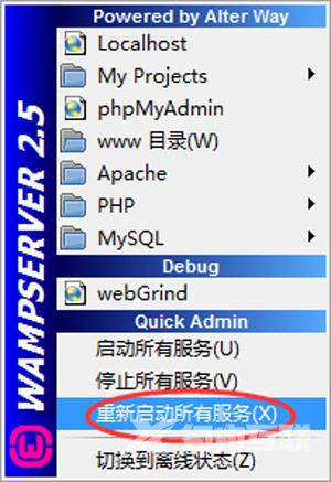 电脑打不开wampserver服务器的localhost怎么解决