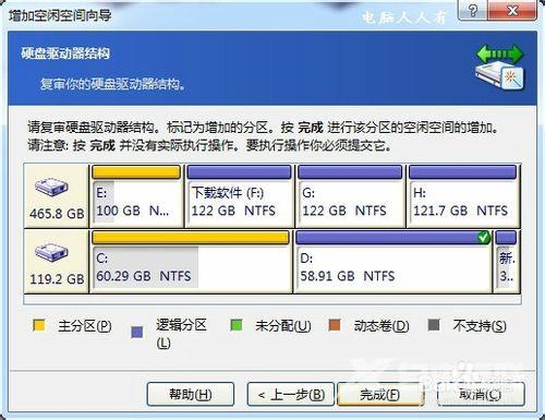 windows7系统里面双磁盘怎么管理