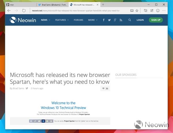 Spartan斯巴达浏览器有神马好 详细图赏