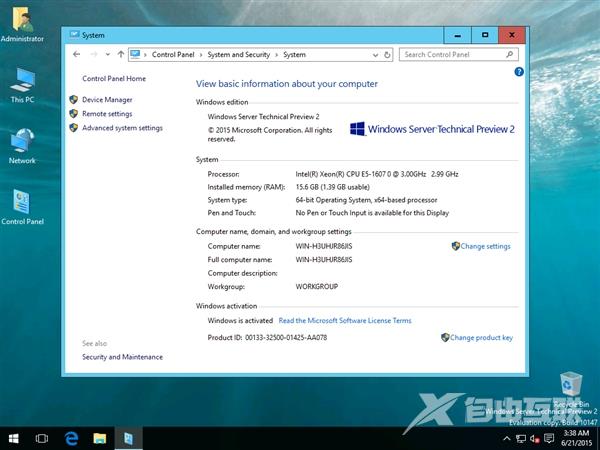 服务器版Windows 10系统官方镜像下载