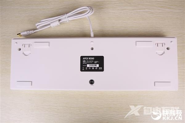 赛睿APEX M260机械键盘开箱：冰火两重天