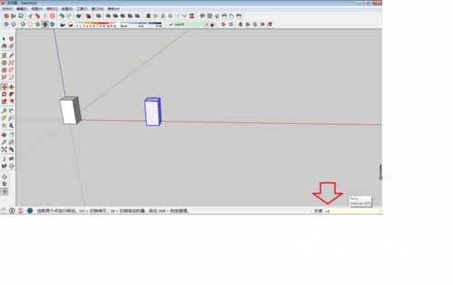 SketchUp怎么快速复制图形?