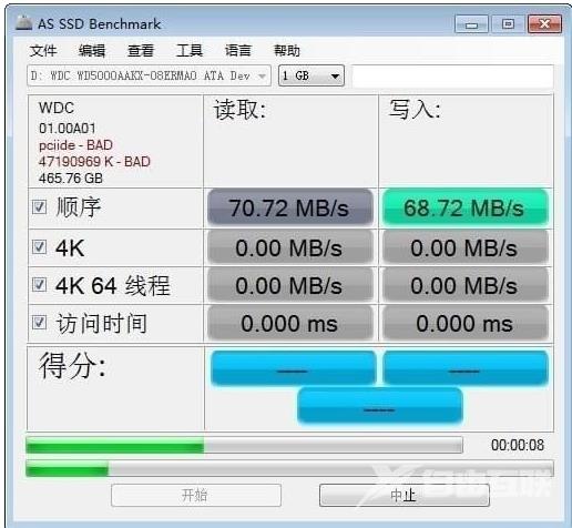 固态硬盘性能测试软件AS SSD benchmark介绍