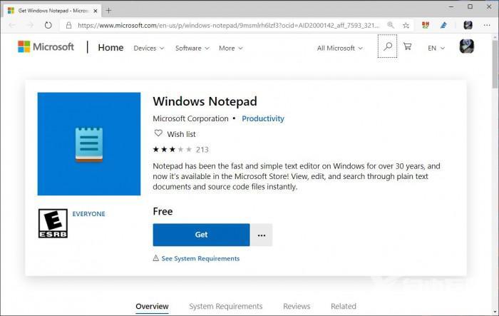 Windows记事本应用现在可以从Microsoft Store中获得