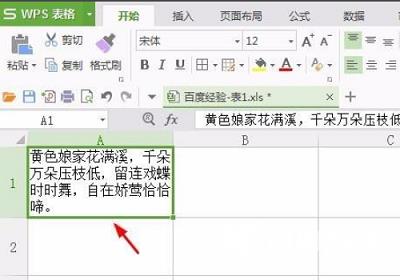 wps表格怎么换行？wps表格换行教程