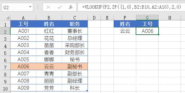 Excel逆向查询怎么做？Excel逆向查询的4个小技巧