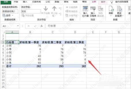 excel2019数据透视表怎么做？excel数据透视表的制作步骤教程