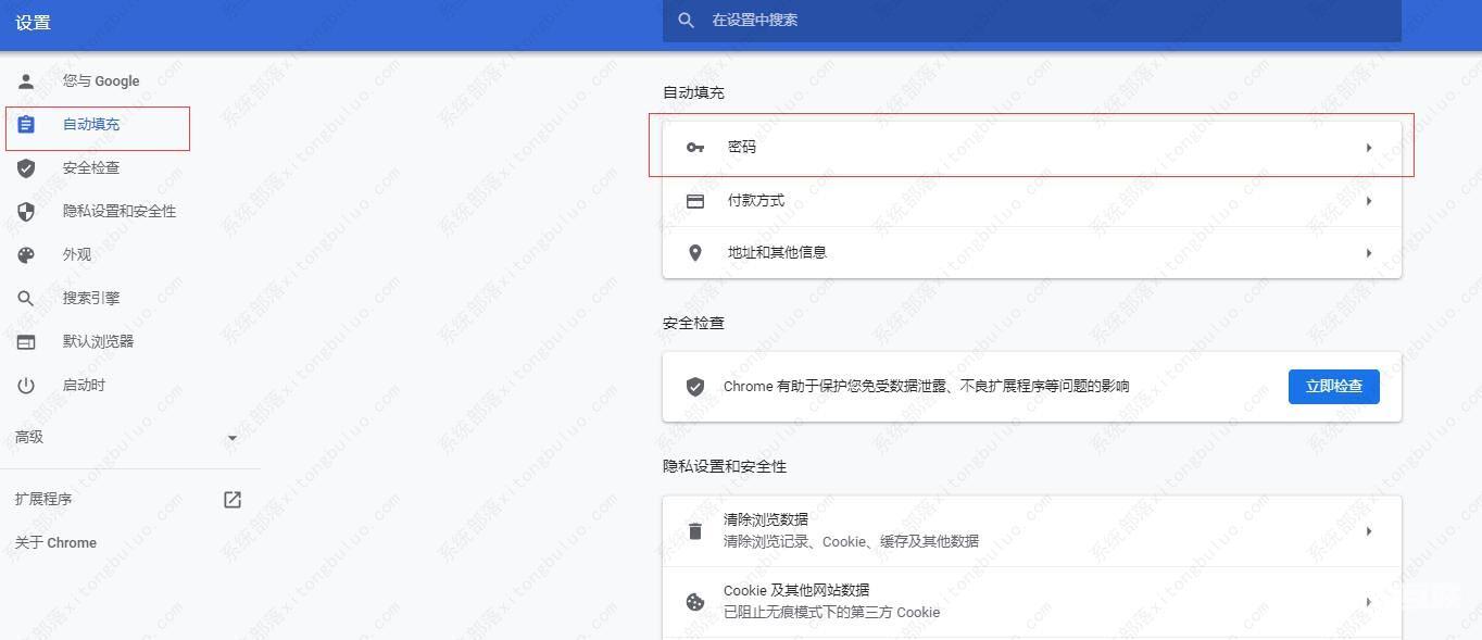 谷歌浏览器怎么使用检查密码功能？