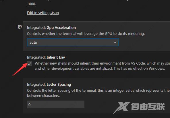 Vscode如何关闭集成内部it环境？