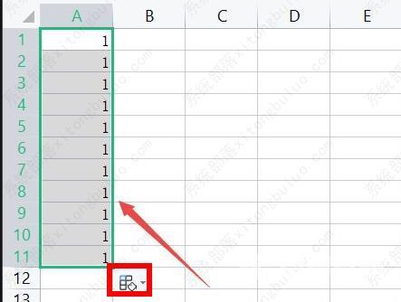 在excel中如何拉动填充数字不变？怎样下拉单元格保持数字不变教程