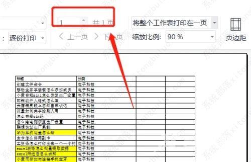 WPS表格打印怎么缩放到一张纸上？