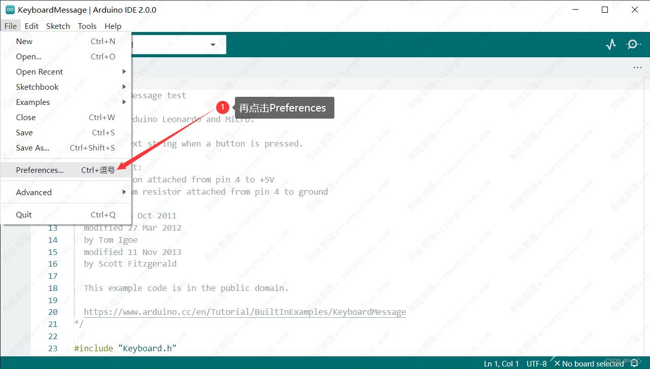 arduinoide怎么设置中文？arduino ide使用教程