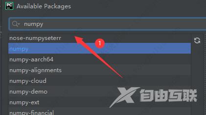 pycharm如何使用numpy？