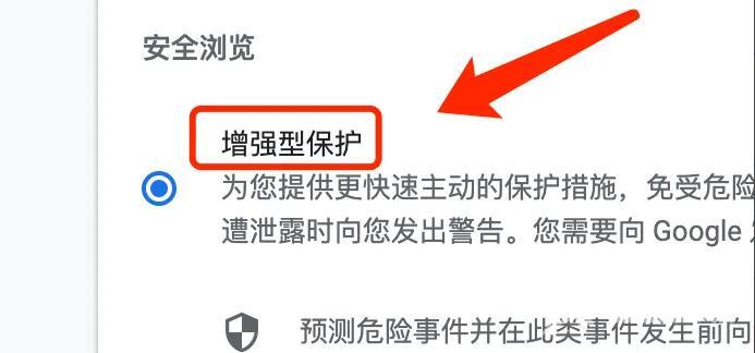 谷歌浏览器怎么开启增强型保护?谷歌浏览器开启增强型保护技巧