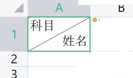 WPS表格斜线一分为二怎么弄？WPS表格斜线绘制方法