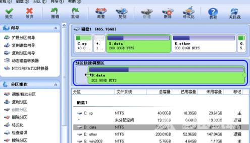 分区助手怎么减小分区大小?分区助手减小分区大小的教程