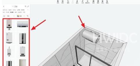 酷家乐如何画热水器？酷家乐画热水器的方法截图