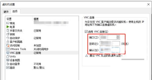 VMware Workstation怎么启用VNC连接？VMware Workstation启用VNC连接教程截图