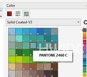 CorelDraw2019怎么添加专色调色板？CorelDraw2019添加专色调色板的方法截图