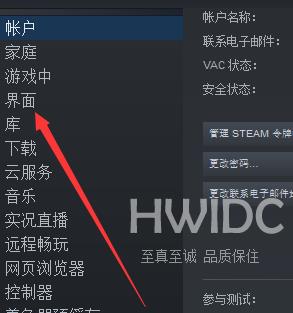 Steam如何设置为英文？将Steam设置为英文的方法截图