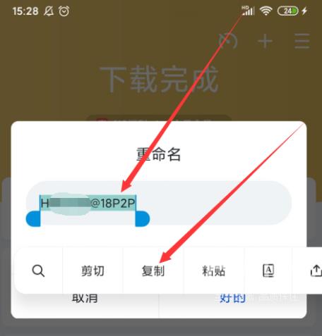 迅雷怎么复制下载文件名？迅雷复制下载文件名的方法截图