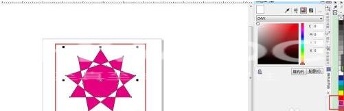 CorelDraw怎样给图形上色？CorelDraw给图形上色的操作步骤截图