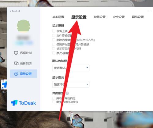 ToDesk怎么设置最小化时自动锁定?ToDesk设置最小化时自动锁定的方法截图