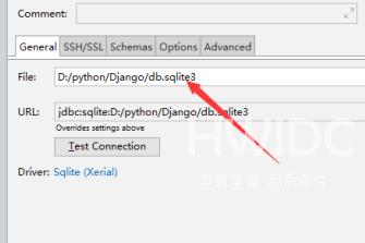 PyCharm如何连接数据库sqlite？PyCharm连接数据库sqlite的方法截图