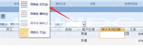 Access怎么添加网格线？Access添加网格线的操作方法截图