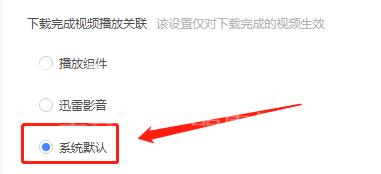 迅雷11如何设置使用系统默认播放器？迅雷11设置使用系统默认播放器的方法截图