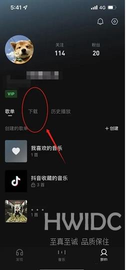 汽水音乐下载的音乐在哪里