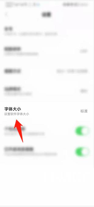 掌上公交字体大小怎么设置