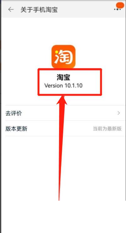 淘宝如何查看最新版本