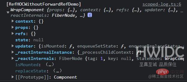 HOC中直接使用ref