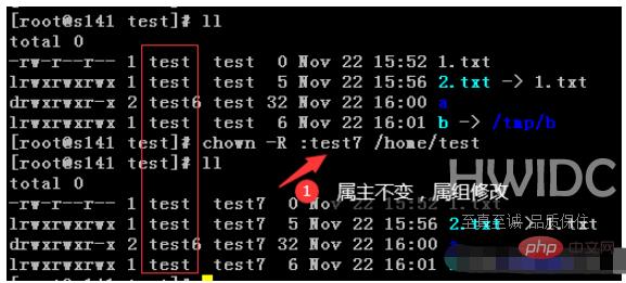 Linux chown命令如何使用