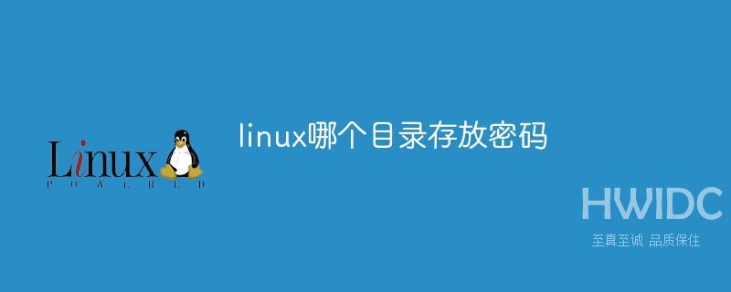 linux哪个目录存放密码