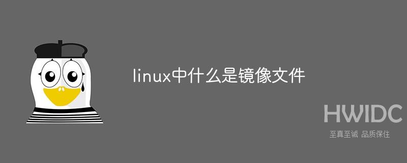 linux中什么是镜像文件