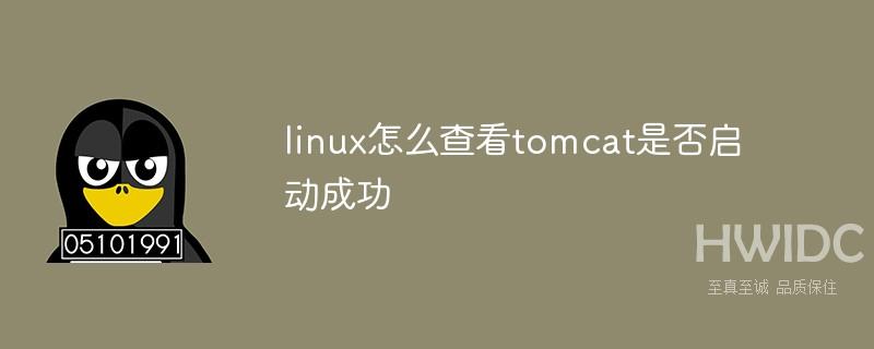 linux怎么查看tomcat是否启动成功