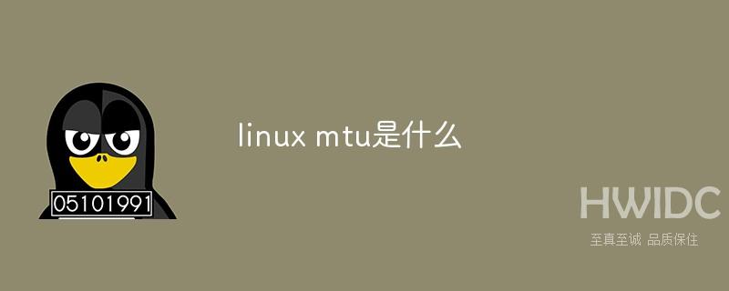 linux mtu是什么