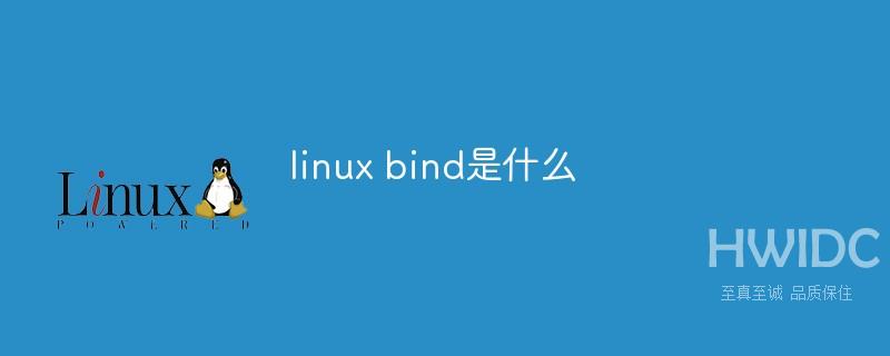 linux bind是什么