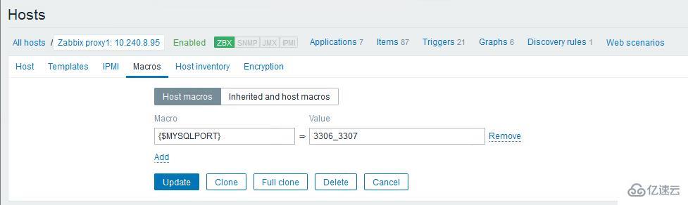 怎么使用zabbix监控多个mysql